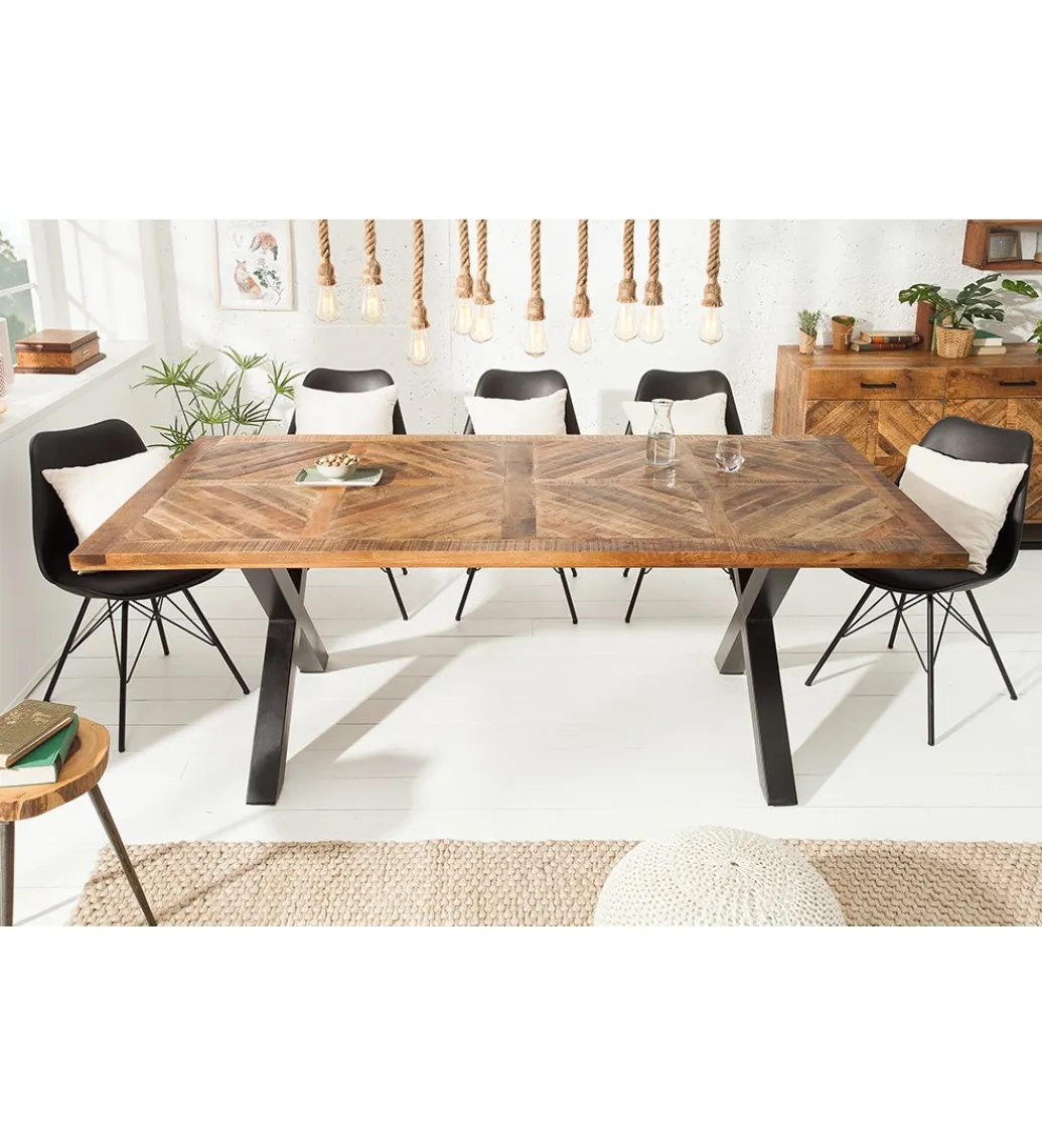 Invicta Interior Stół GRANDE Infinity Home 160 cm drewno Mango