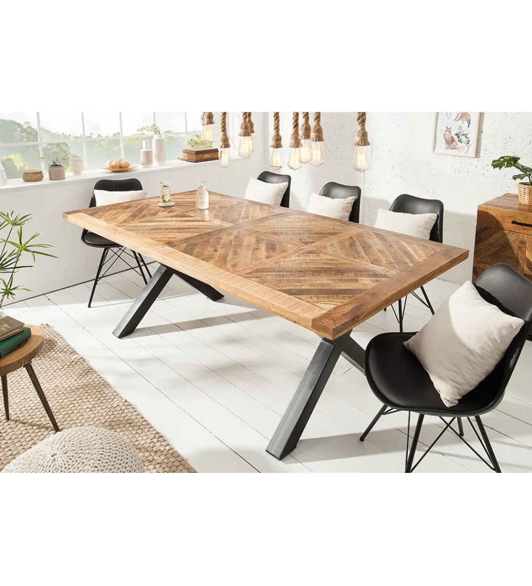 Invicta Interior Stół GRANDE Infinity Home 160 cm drewno Mango