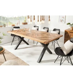 Invicta Interior Stół GRANDE Infinity Home 160 cm drewno Mango