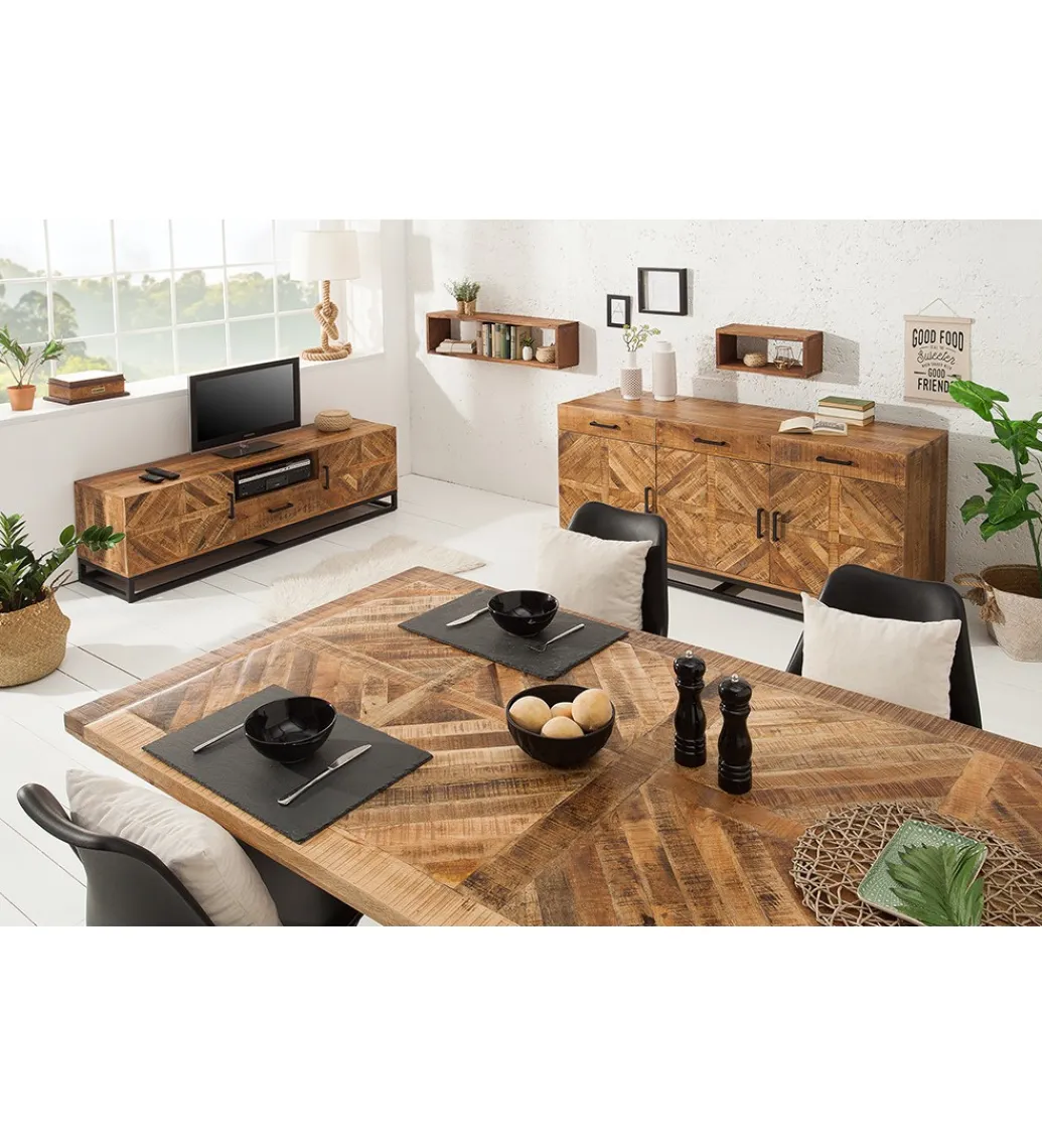 Invicta Interior Stół GRANDE Infinity Home 160 cm drewno Mango