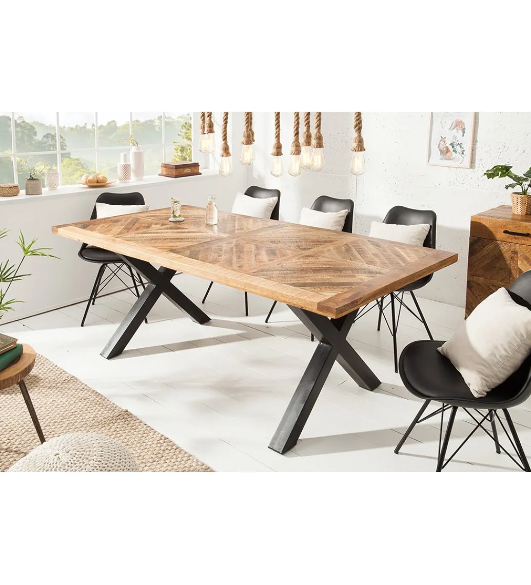 Invicta Interior Stół GRANDE Infinity Home 200 Cm drewno Mango