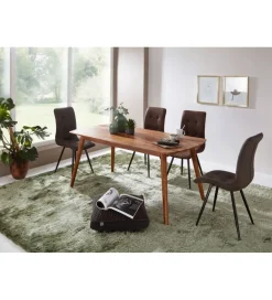 WOHNLING, GERMANY Stół GRENOBLE 120 cm drewno sheesham
