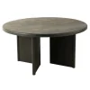 J-Line Stół HERAS 150 cm drewno teak czarny