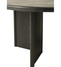 J-Line Stół HERAS 150 cm drewno teak czarny