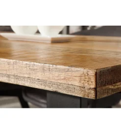 Invicta Interior Stół Iron Craft 120 Cm drewno Mango