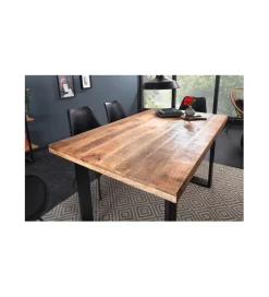 Invicta Interior Stół Iron Craft 120 Cm drewno Mango