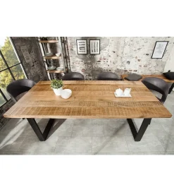 Invicta Interior Stół Iron Craft 180 cm drewno Mango