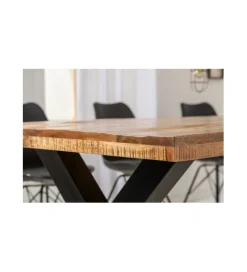 Invicta Interior Stół Iron Craft X II 240 cm drewno Mango