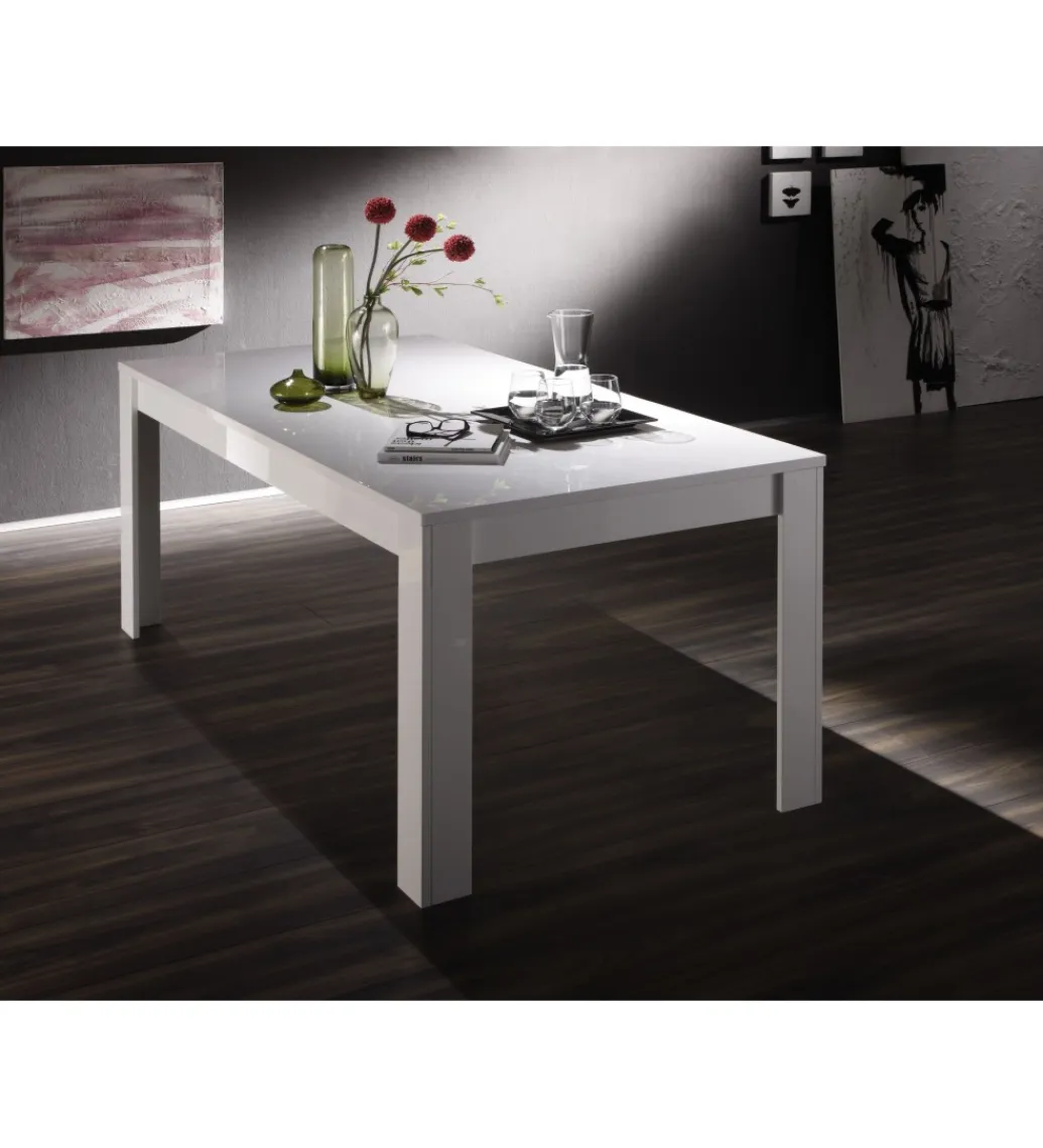 MCA Linia Włoska Stół JUPITER 180 cm x 90 cm biały