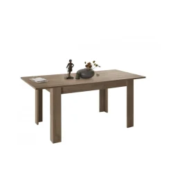 MCA Linia Włoska Stół JUPITER 137 - 185 cm X 90 Cm z wkładem w kolorze dąb Mercure