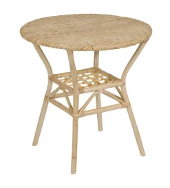 Zona-Design Stół KAPE 75 cm ratan naturalny