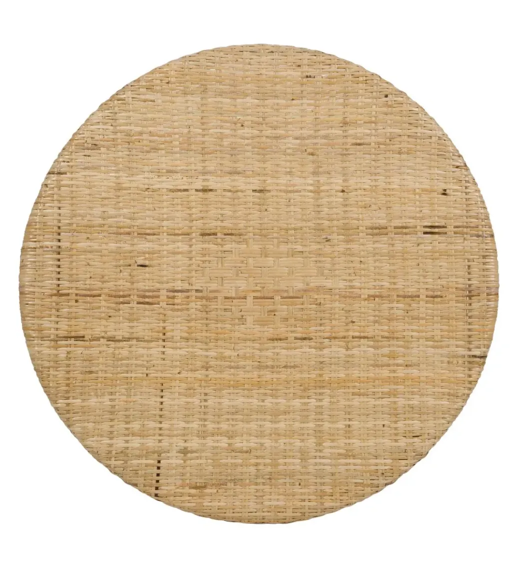 Zona-Design Stół KAPE 75 cm ratan naturalny