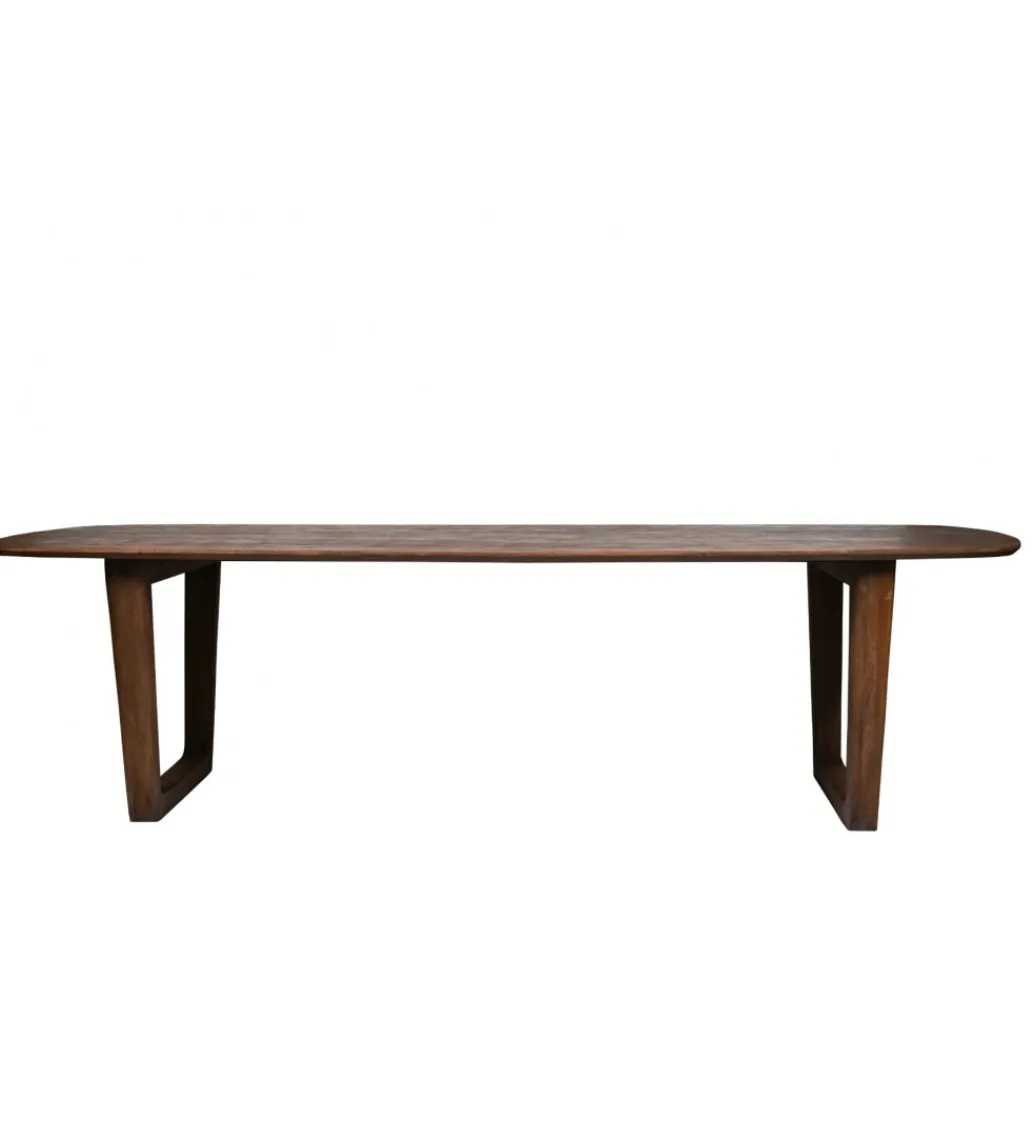 LF-Design Stół KORTE 270 cm drewno mango brązowe