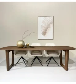 LF-Design Stół KORTE 270 cm drewno mango brązowe