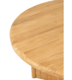 J-Line Stół LEMONE 150 cm drewno teak naturalny