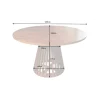 Invicta Interior Stół MAISON JADE 130 cm drewno akacja