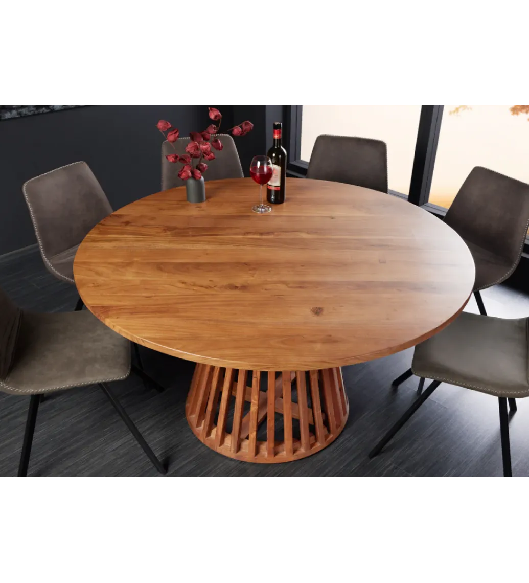 Invicta Interior Stół MAISON JADE 130 cm drewno akacja