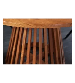 Invicta Interior Stół MAISON JADE 140 cm okrągły drewno akacja