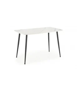 Halmar Stół MARCO 120 cm w optyce białego marmuru
