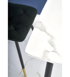 Halmar Stół MARCO 120 cm w optyce białego marmuru