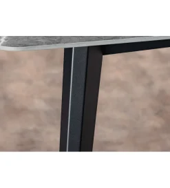 Invicta Interior Stół MILANO 180 cm ceramiczny blat antracyt