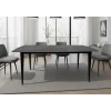 Invicta Interior Stół MILANO 160 cm ceramiczny marmur blat antracyt