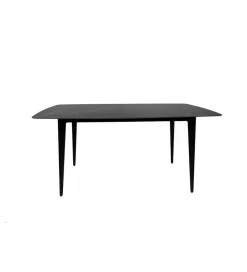 Invicta Interior Stół MILANO 160 cm ceramiczny marmur blat antracyt