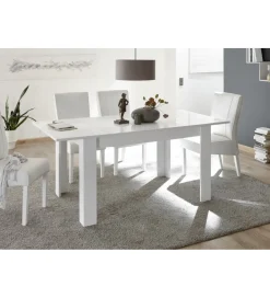 MCA Linia Włoska Stół MIRO 137 cm - 185 cm biały