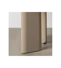 Zona-Design Stół MYKA 120 cm szklany taupe