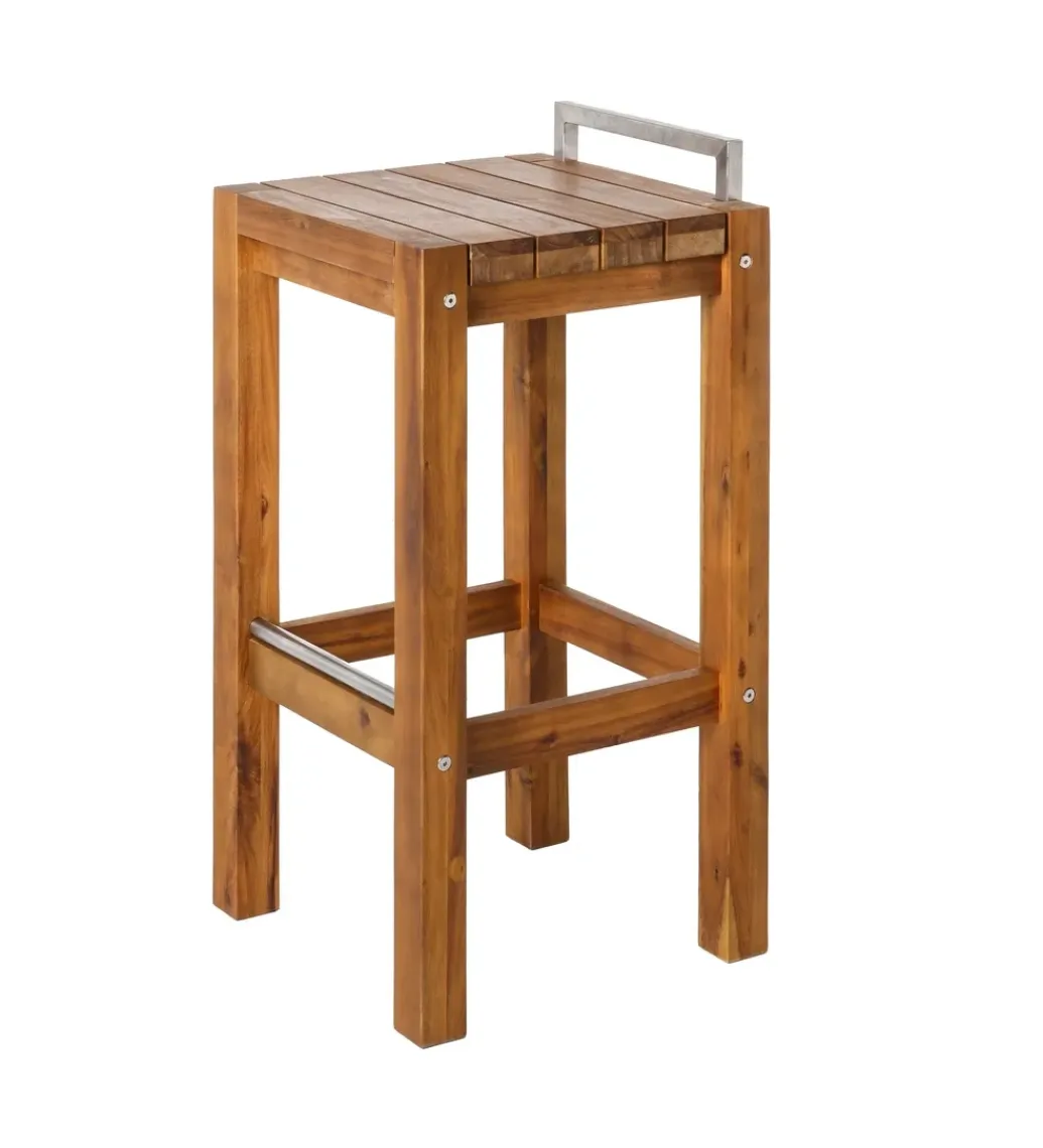 Zona-Design Stołek GRUNTO 80 cm naturalny