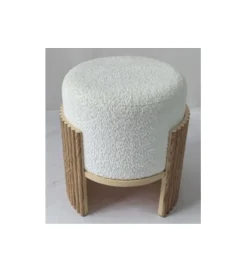 KARE Stołek SAMU 43 cm naturalny