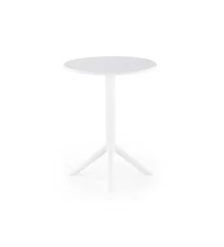 Halmar Stół ogrodowy CALVO 72 cm biały