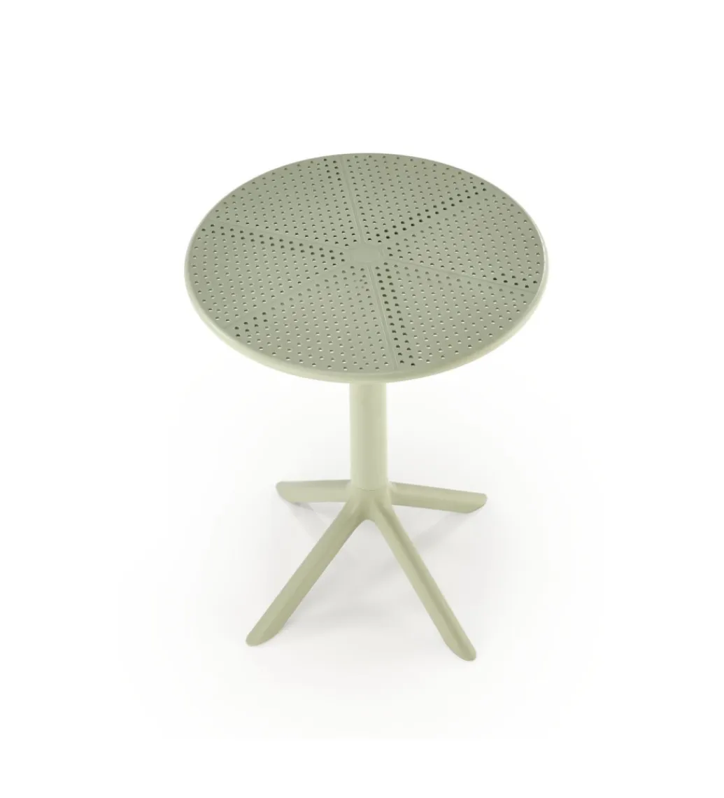 Halmar Stół ogrodowy CALVO 72 cm miętowy