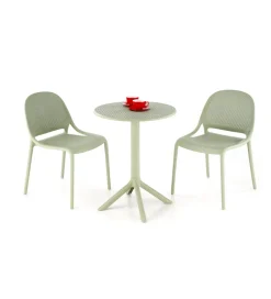 Halmar Stół ogrodowy CALVO 72 cm miętowy