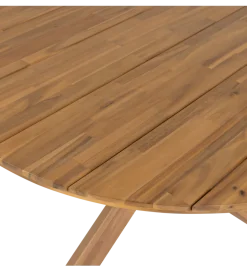 WOOOD Stół ogrodowy KIRO 135 cm drewno akacja