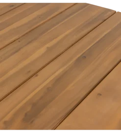 WOOOD Stół ogrodowy KRIS 90 cm drewno akacja