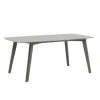 Zona-Design Stół ogrodowy MARIN 180 cm szary beżowy porcelanowy blat