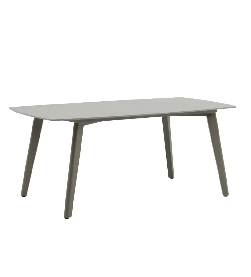 Zona-Design Stół ogrodowy MARIN 180 cm szary beżowy porcelanowy blat