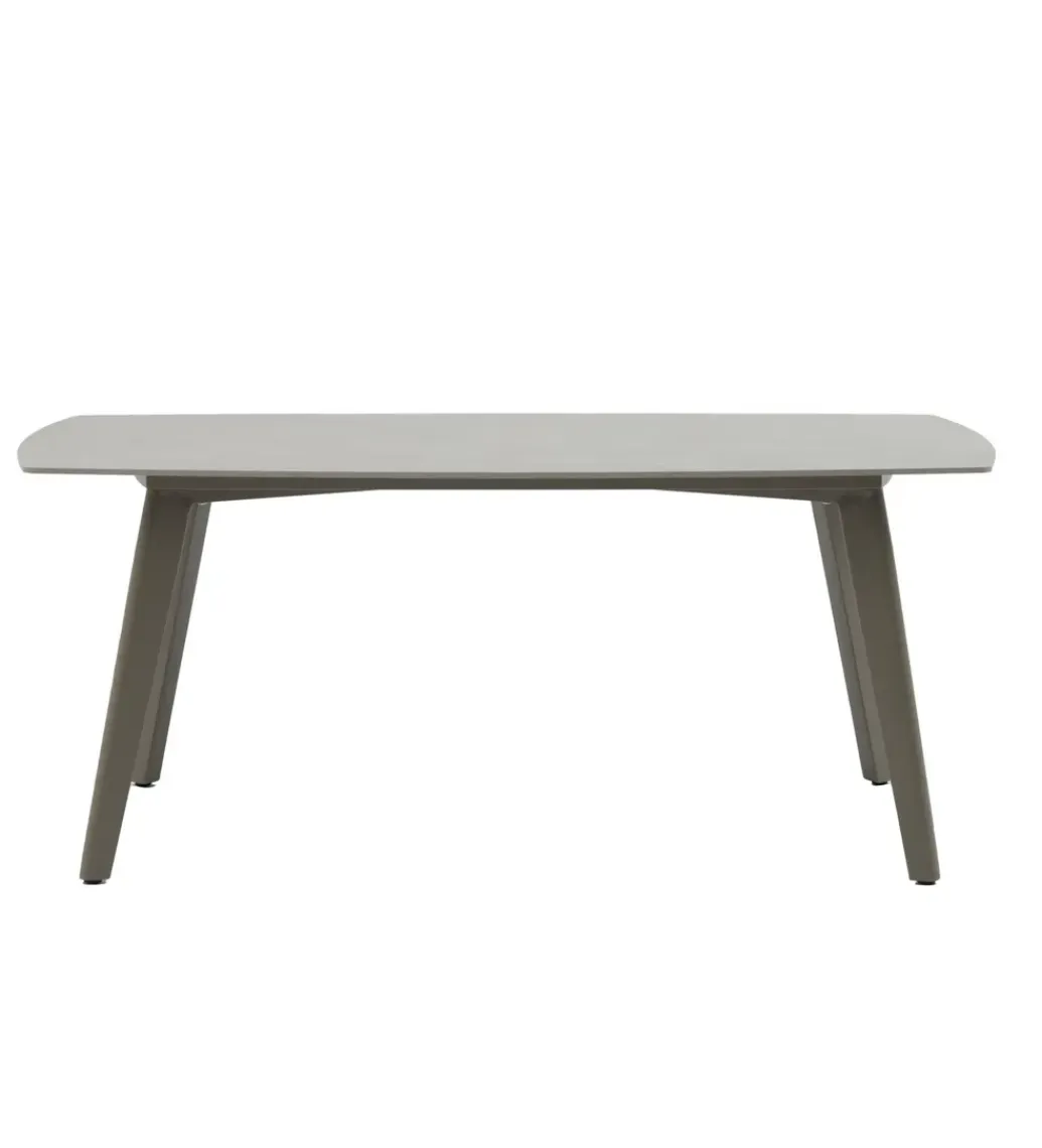 Zona-Design Stół ogrodowy MARIN 180 cm szary beżowy porcelanowy blat