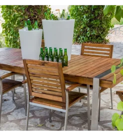 Zona-Design Stół ogrodowy NORAH 220 cm drewno akacja