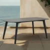 Zona-Design Stół ogrodowy PORCELAN 180 cm blat porcelanowy antracytowy