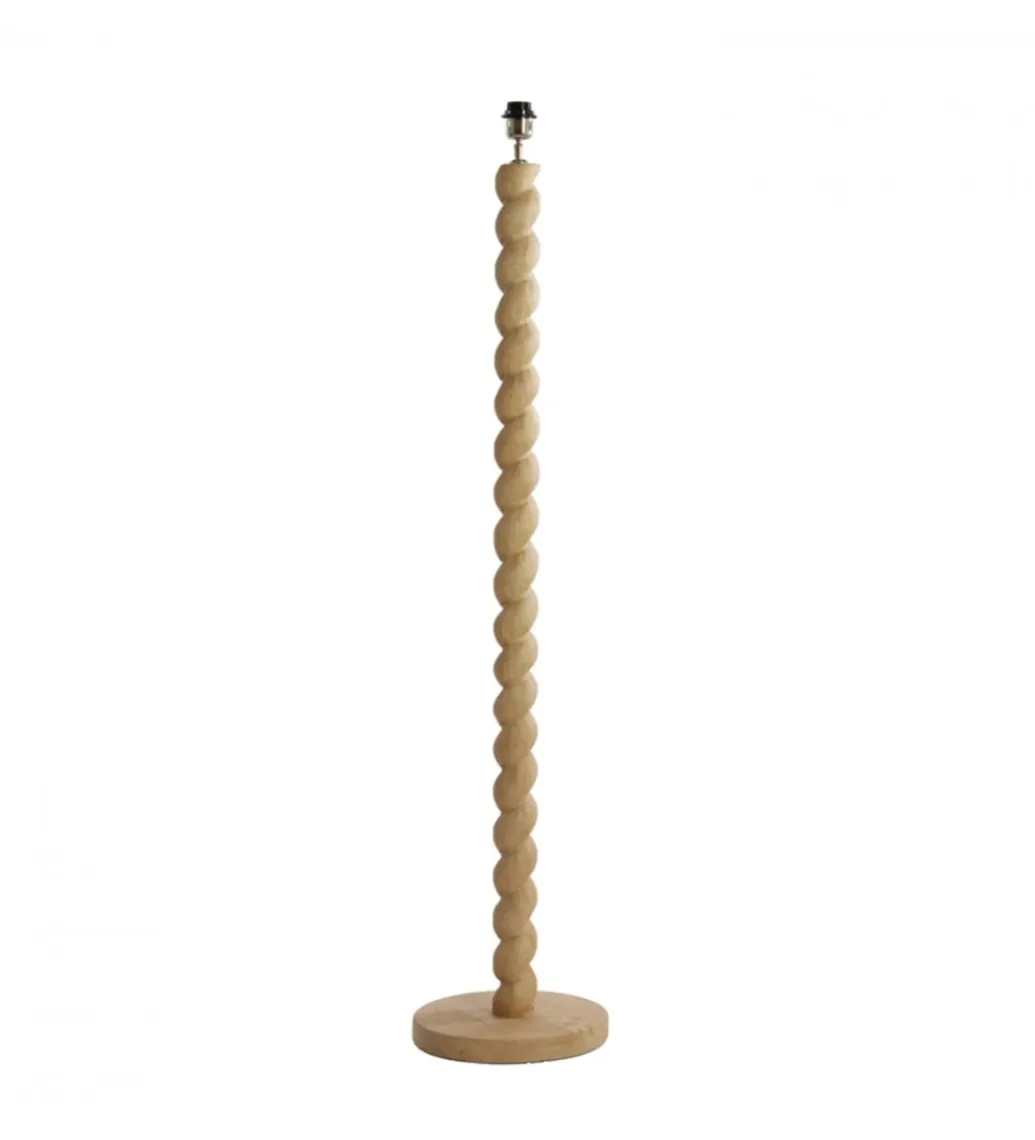 L&L Stojak do lampy NANNO 138 cm drewno mango naturalny