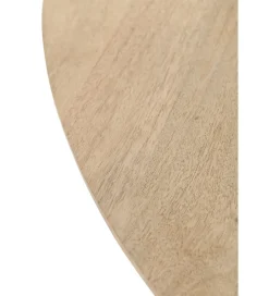 J-Line Stół okrągły CONNIE 110 cm drewno mango