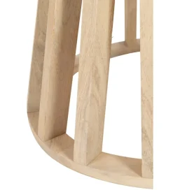 J-Line Stół okrągły CONNIE 110 cm drewno mango