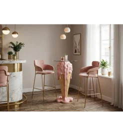 Invicta Interior Stolik bistro ICE CREAM 105 cm