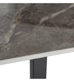 Zona-Design Stolik bistro SINTERED 80 cm efekt marmuru