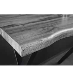 Invicta Interior Stolik bistro WILD 120 cm drewno dębu szary
