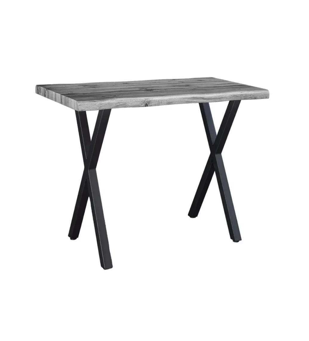 Invicta Interior Stolik bistro WILD 120 cm drewno dębu szary