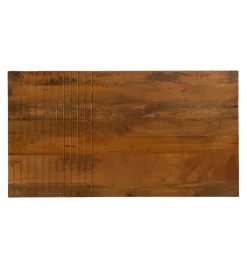 Zona-Design Stolik kawowy ABNER 110 cm drewno mango Brązowa
