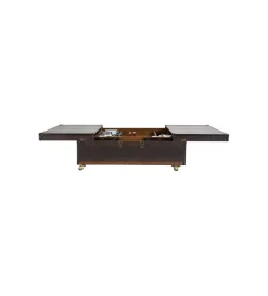 KARE Stolik kawowy BAR GLOBETROTTER 120 cm brązowy